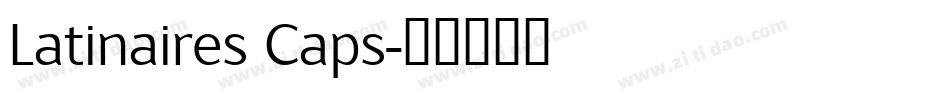 Latinaires Caps字体转换